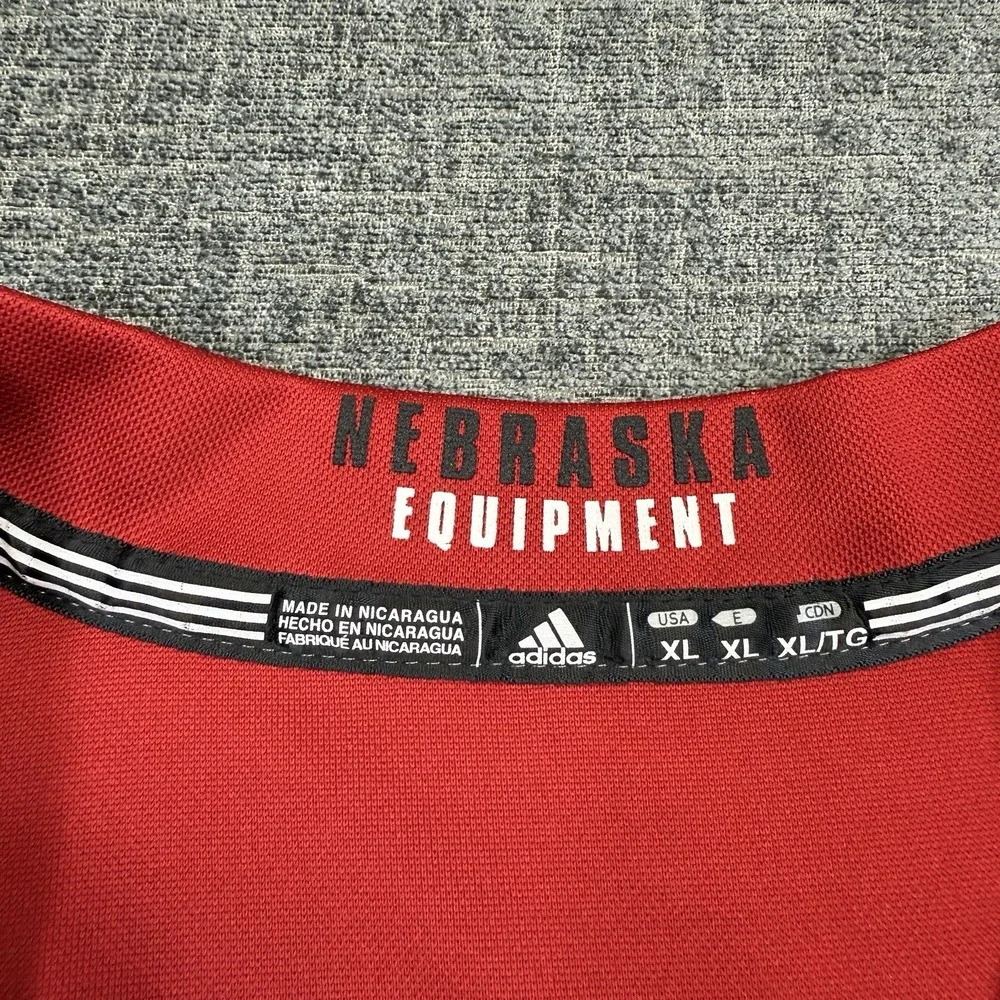 Nebraska Cornhuskers Adidas Football‎ Jersey #4 Red Mens XL 125th Season 2014